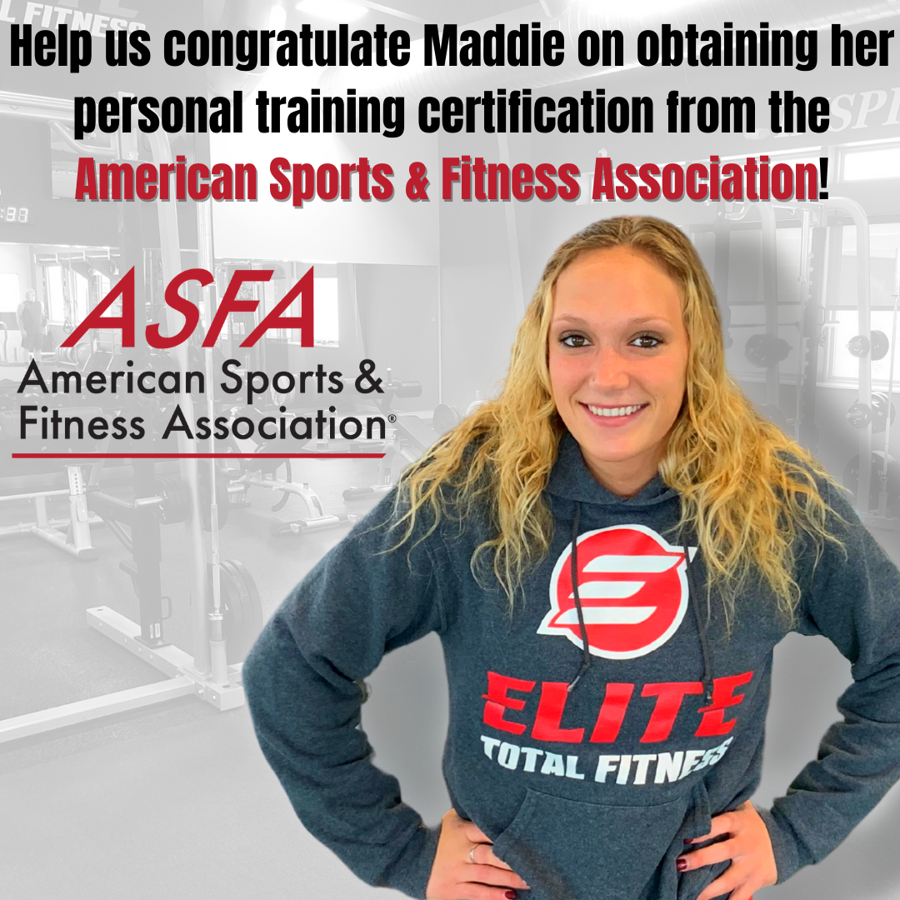 Congratulations Maddie!